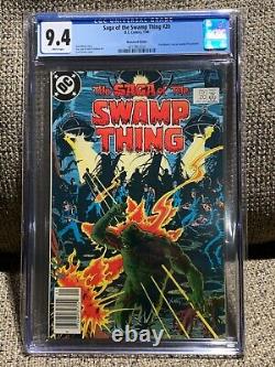 Swamp Thing 20 CGC 9.4 Alan Moore begins 1984 newsstand