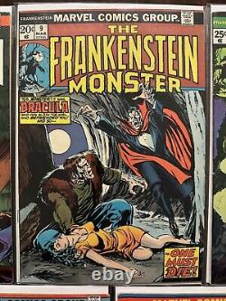 THE FRANKENSTEIN MONSTER (1973) #1, 3-5, 6X2, 7-18 Marvel Bronze Age Lot Of 18