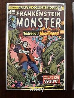THE FRANKENSTEIN MONSTER (1973) #1, 3-5, 6X2, 7-18 Marvel Bronze Age Lot Of 18