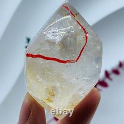 TOP Natural Enhydro Quartz Crystal Herkimer Diamond super big moving water 100G