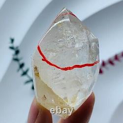 TOP Natural Enhydro Quartz Crystal Herkimer Diamond super big moving water 100G