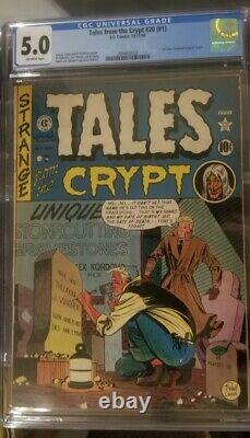 Tales From The Crypt #20 CGC 5.0 (#1) 1st Issue! Cryptkeeper