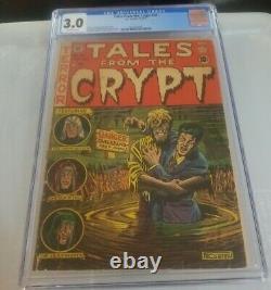 Tales from the Crypt #24 CGC 3.0 VINTAGE EC Comic Horror Golden Age Feldstein