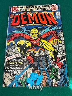 The Demon #1, Orgin & 1st App. Demon, Etrigan & Randu High Grade1972 Look A+