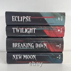 The Twilight Saga Collection Stephenie Meyer Hardcover Custom Art Dust Jackets