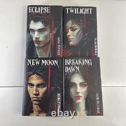 The Twilight Saga Collection Stephenie Meyer Hardcover Custom Art Dust Jackets