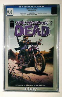 The Walking Dead #15 (2004) CGC 9.8 NM Death Of Chris/Rachel/Susie Key Issue
