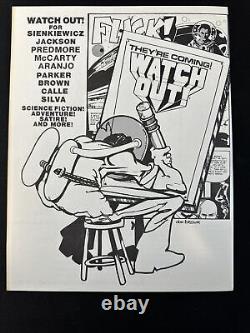 They're Coming Watch Out #1 Underground Comic Bill Sienkiewicz Early Art 1977