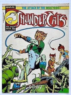 ThunderCats UK #13-#22 + #40-#43 (1987-1988) RARE 14 Issue Collection-VINTAGE