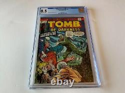 Tomb Of Darkness 10 Cgc 8.5 Cemetery Ghouls Horror Marvel Comics 1974