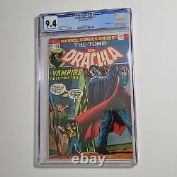 Tomb of Dracula #17, CGC 9.4 NM, OWithWP (Marvel, 1974) Blade Bitten by Dracula