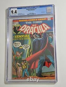 Tomb of Dracula #17, CGC 9.4 NM, OWithWP (Marvel, 1974) Blade Bitten by Dracula