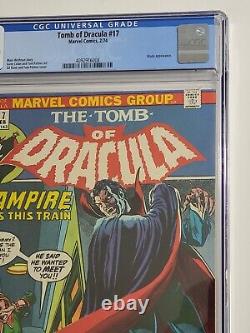 Tomb of Dracula #17, CGC 9.4 NM, OWithWP (Marvel, 1974) Blade Bitten by Dracula