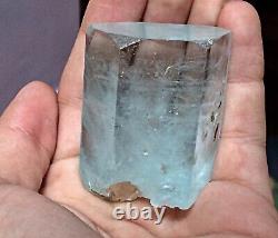 Top Quality Super Gemmy Double Terminated Aquamarine Crystal
