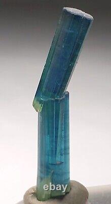 Tourmaline Crystal Bi Color Double Terminated 10.95 Super Top Quality