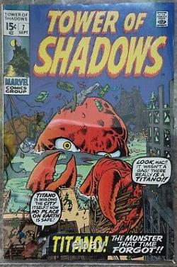 Tower of Shadows #1 2 3 4 5 6 7 8 Marvel Comics 1969