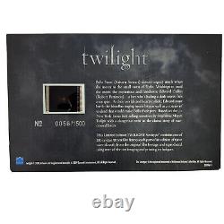 Twilight Hot Topic Exclusive Special Edition DVD with Collectible Film Cell Rare