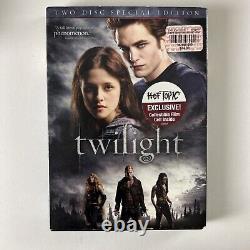 Twilight Hot Topic Exclusive Special Edition DVD with Collectible Film Cell Rare