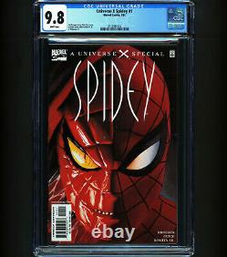 Universe X Spidey #1 CGC 9.8 ALEX ROSS COVER 1 OF 13 Many 1st Apps RARE HTF KEY