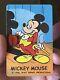 Vintage 1956 Walt Disney Mickey Mouse Cartooning Card Extremely Rare Disney Card