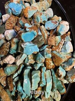 Vintage Royston Blue Nugs! Clean Authentic High Grade Natural Turquoise! 249g
