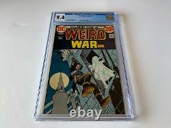 Weird War Tales 10 Cgc 9.4 White Pages Paratrooper Swordsman DC Comics 1973