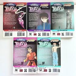 Yu Yu Hakusho Manga Volume 1 2 3 4 5 6 7 8 9 11 14 Set Lot Anime Book Yuyu Rare